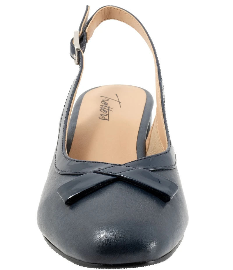 Trotters Dalani Leather Sling Pumps