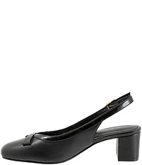 Trotters Dalani Leather Sling Pumps