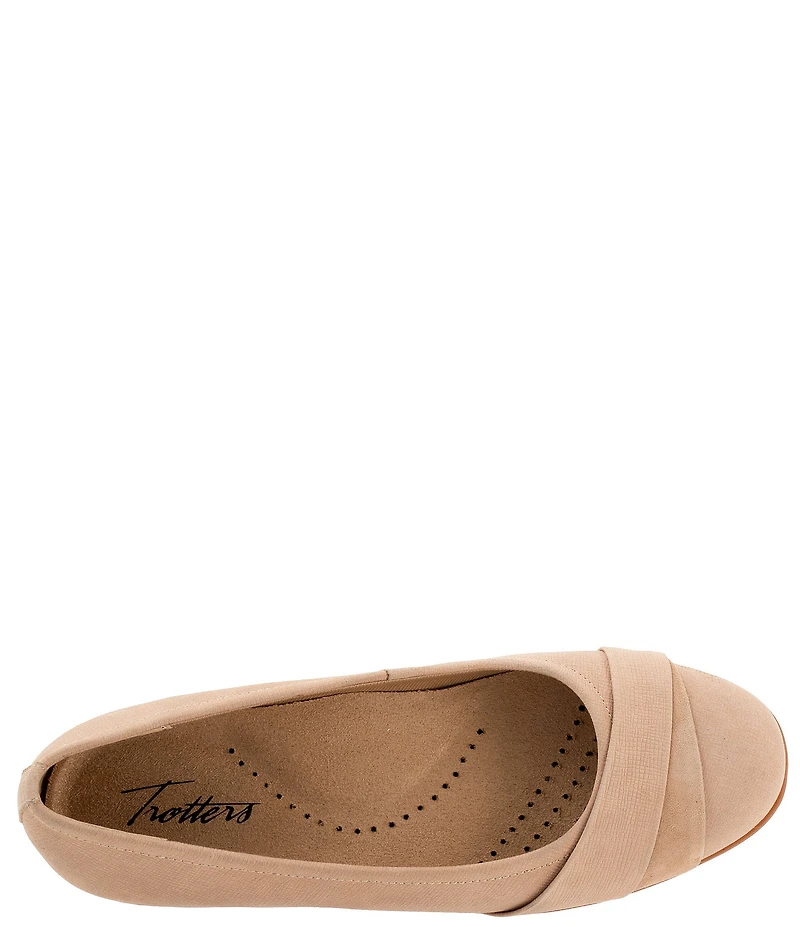 Trotters Danni Nubuck Suede Slip-On Flats