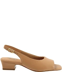 Trotters Dawn Leather Slingback Sandals