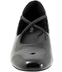Trotters Demi Patent Leather Cross Band Pumps