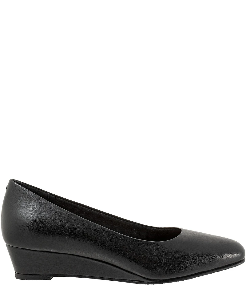 Trotters Denisse Leather Wedge Pumps