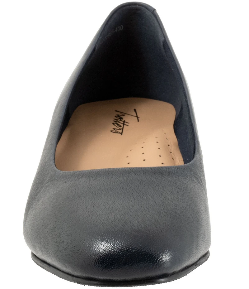 Trotters Denisse Leather Wedge Pumps