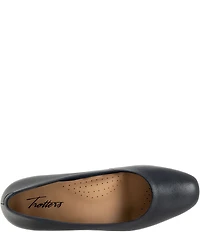 Trotters Denisse Leather Wedge Pumps