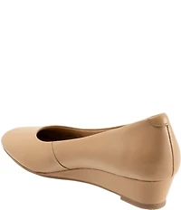 Trotters Denisse Leather Wedge Pumps