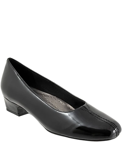 Trotters Doris Patent Pumps