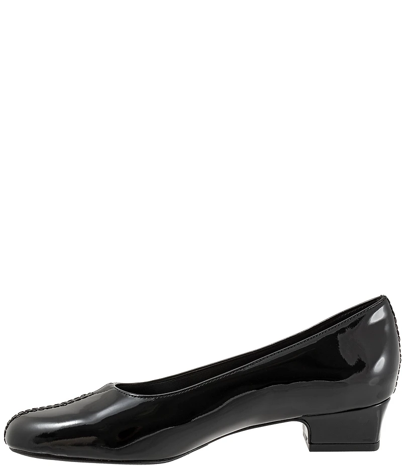 Trotters Doris Patent Pumps