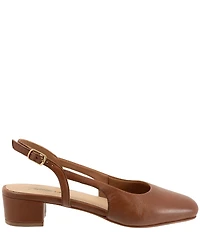 Trotters Dottie Leather Slingback Pumps