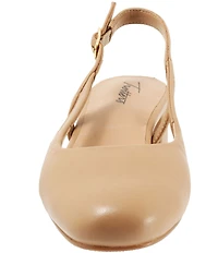 Trotters Dottie Leather Slingback Pumps