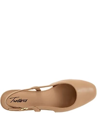 Trotters Dottie Leather Slingback Pumps