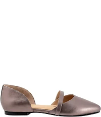 Trotters Emory Leather Pointed Toe Flats