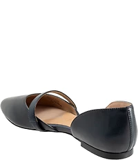 Trotters Emory Leather Pointed Toe Flats
