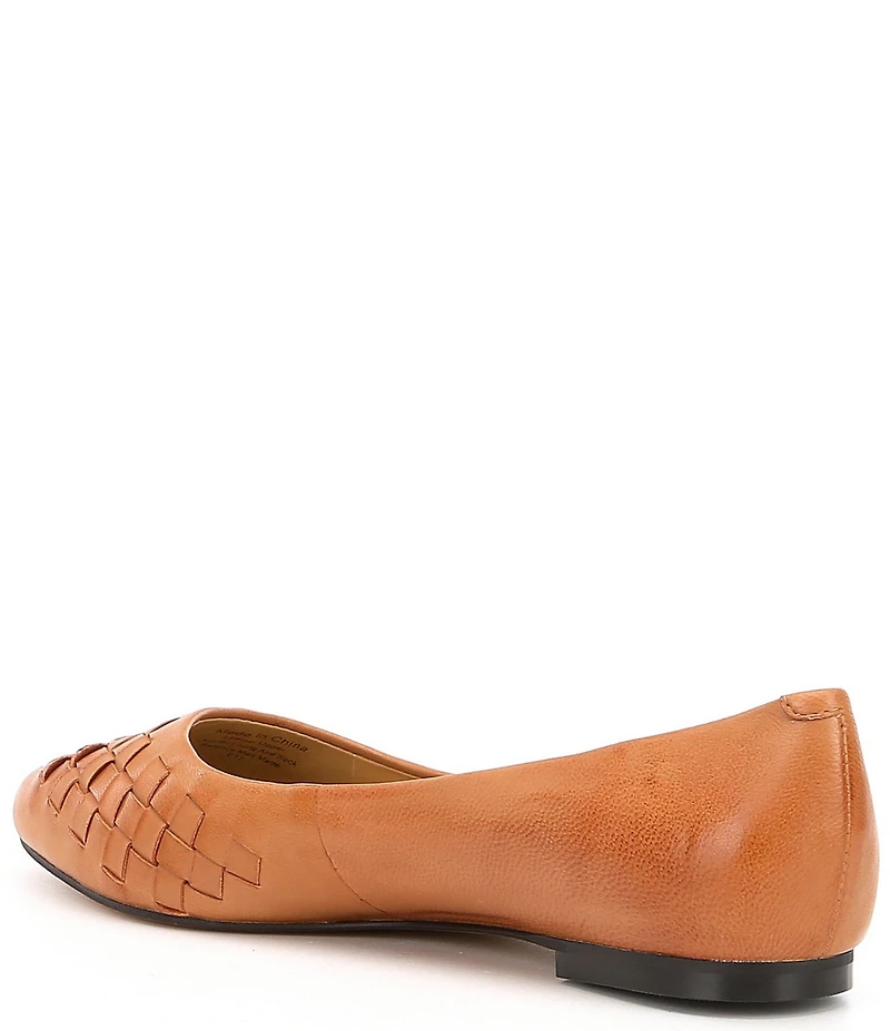Trotters Estee Woven Leather Flats