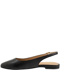 Trotters Evelyn Leather Slingback Flats
