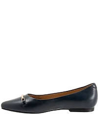 Trotters Everly Leather Pointed Toe Flats