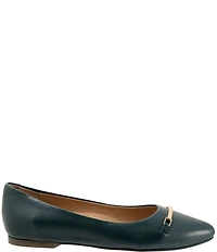 Trotters Everly Leather Pointed Toe Flats