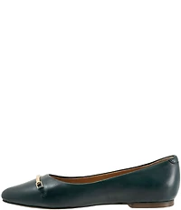 Trotters Everly Leather Pointed Toe Flats