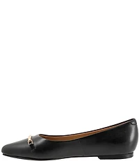 Trotters Everly Leather Pointed Toe Flats
