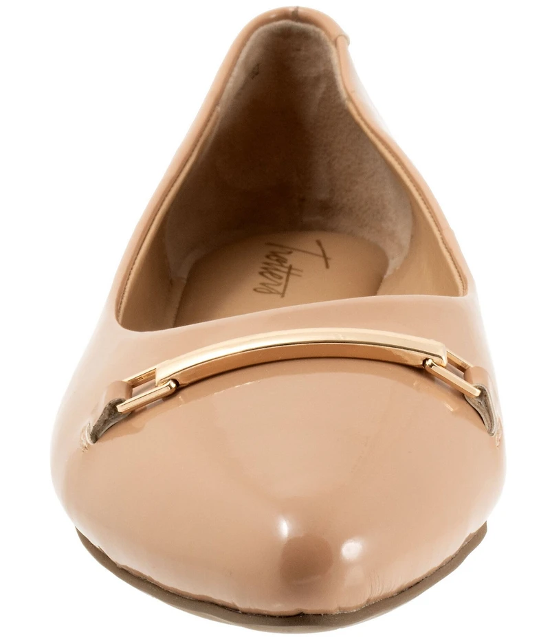 Trotters Everly Patent Leather Pointed Toe Flats