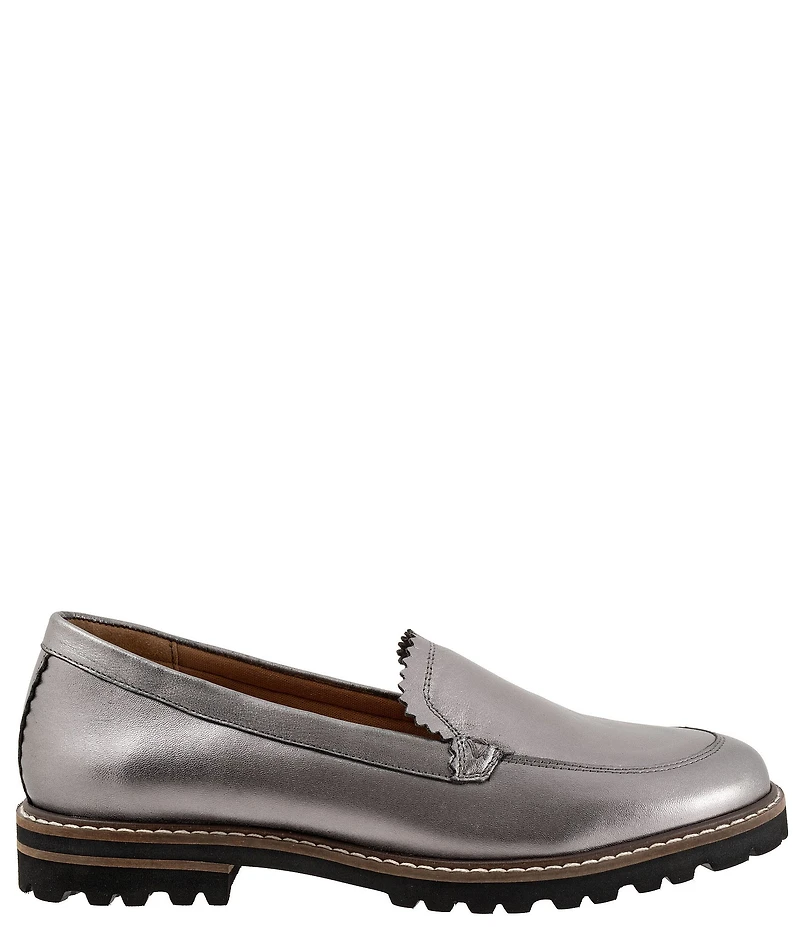 Trotters Fayth Leather Loafers