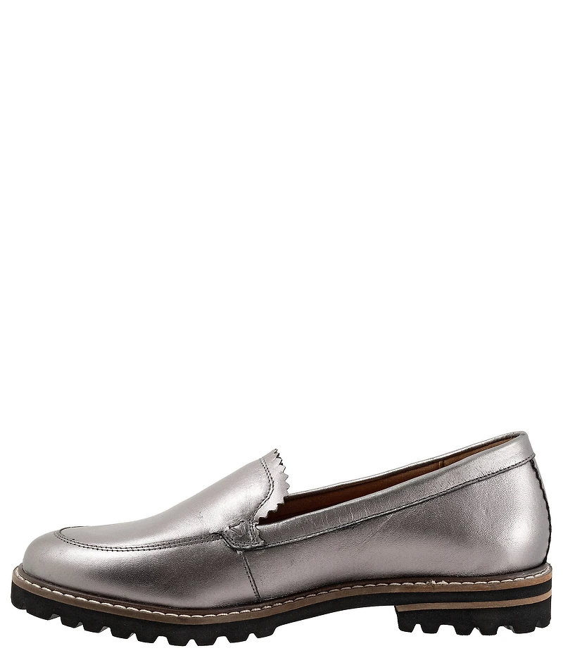 Trotters Fayth Leather Loafers