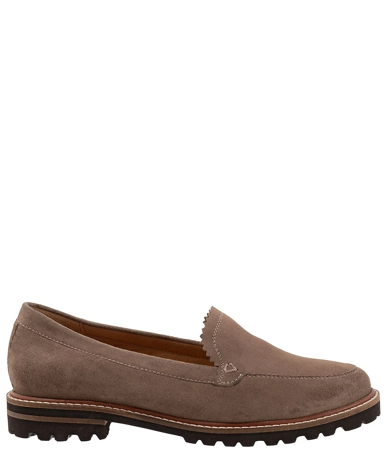 Trotters Fayth Suede Loafers