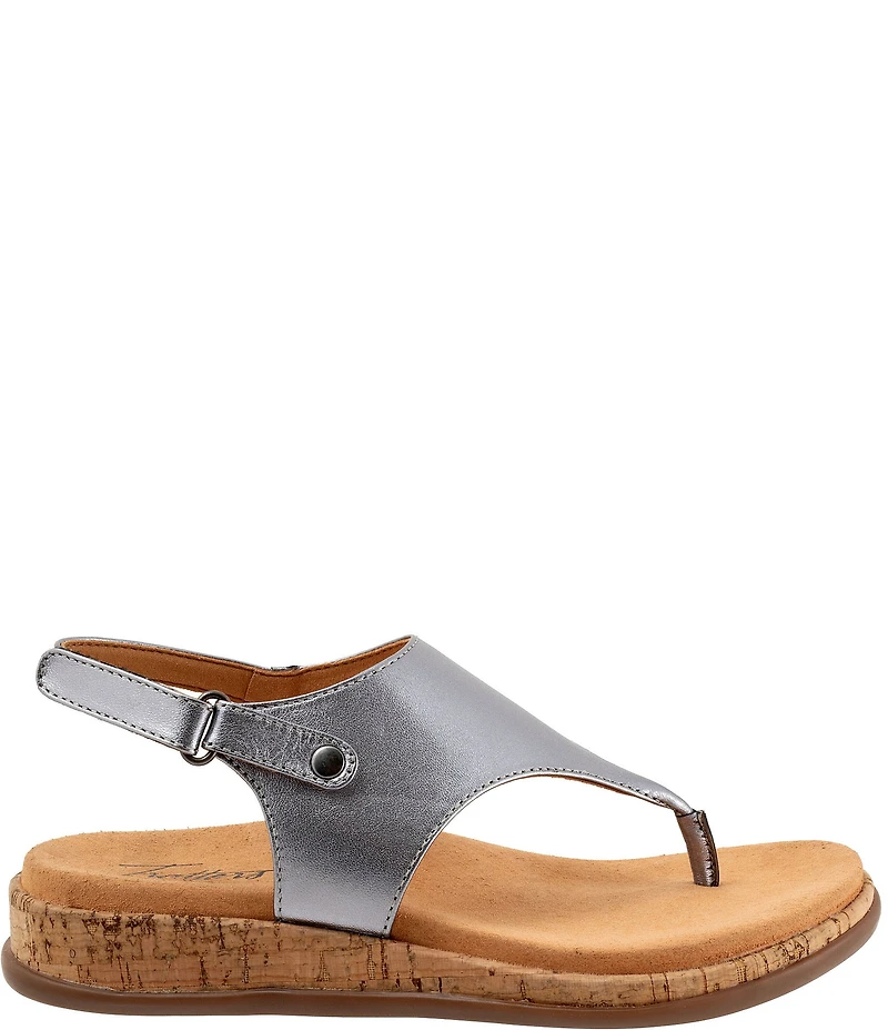 Trotters Garret Leather Thong Sandals