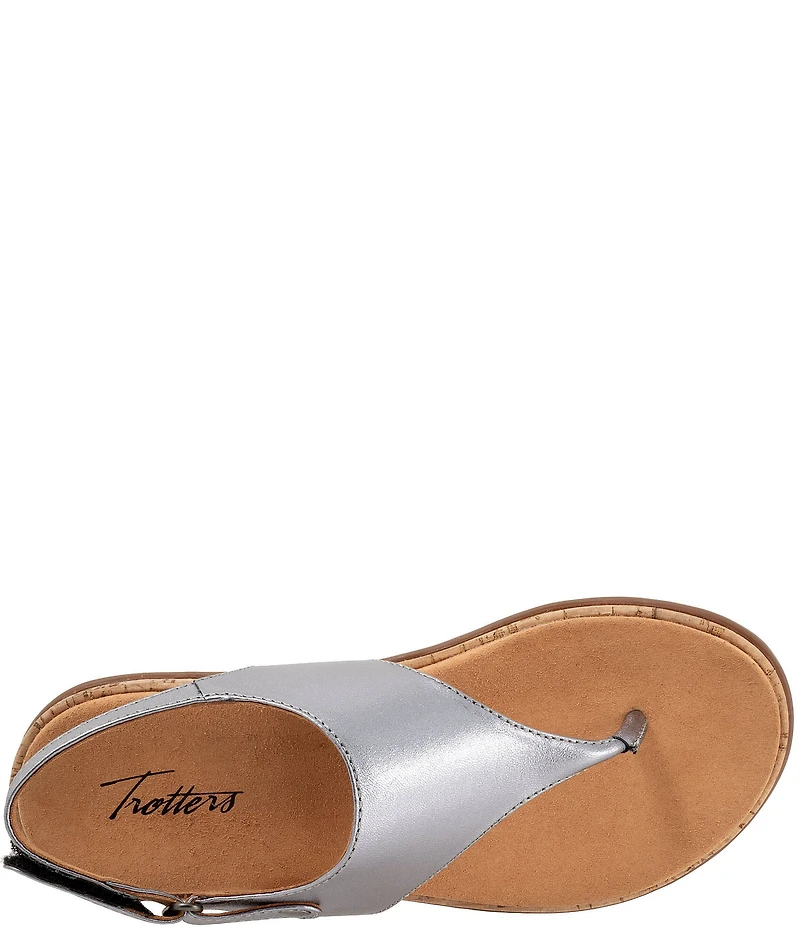 Trotters Garret Leather Thong Sandals
