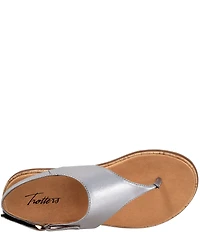 Trotters Garret Leather Thong Sandals