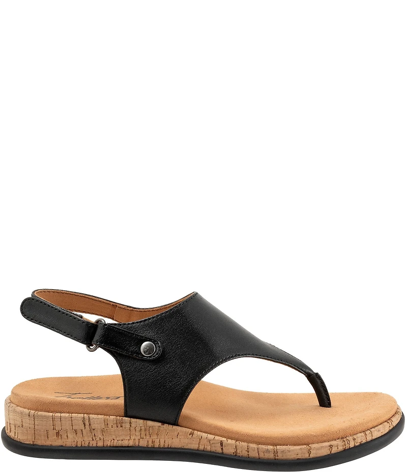 Trotters Garret Leather Thong Sandals