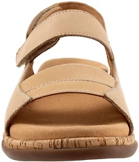 Trotters Gemini Nubuck Suede Adjustable Sandals