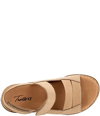 Trotters Gemini Nubuck Suede Adjustable Sandals