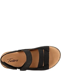 Trotters Gemini Nubuck Suede Adjustable Sandals