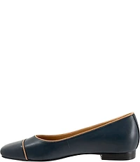 Trotters Harbor Leather Square Toe Flats