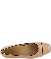 Trotters Harbor Leather Square Toe Flats