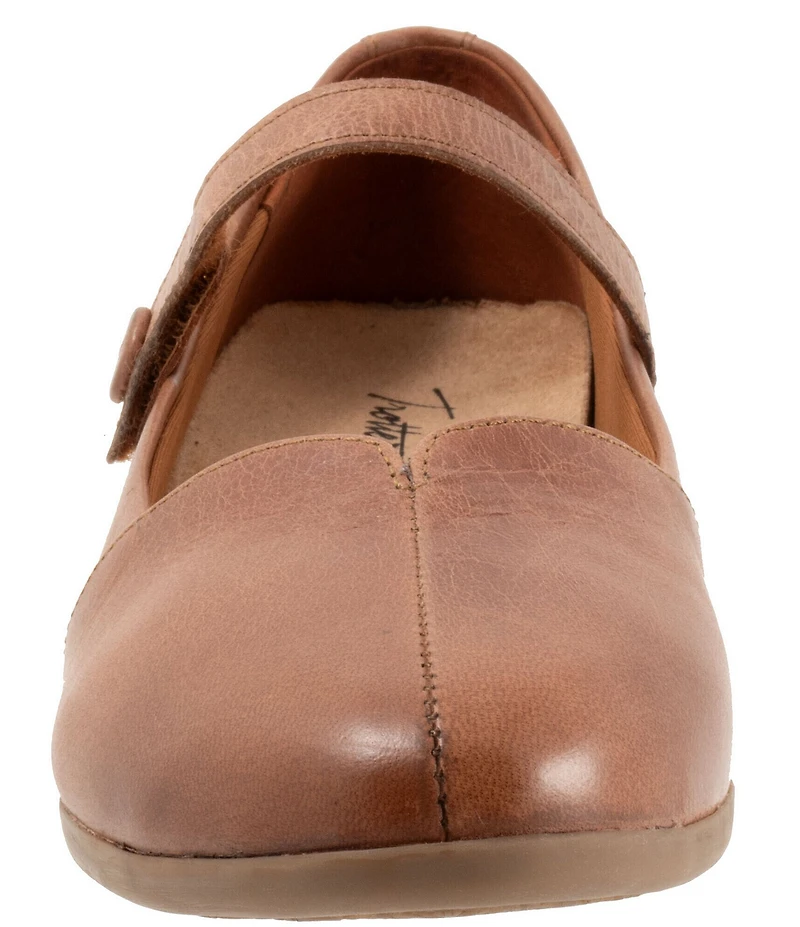 Trotters Irene Leather Mary Jane Flats