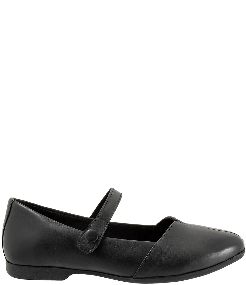 Trotters Irene Leather Mary Jane Flats