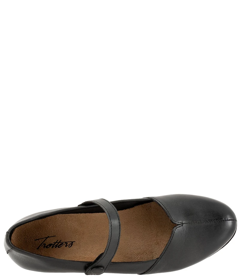 Trotters Irene Leather Mary Jane Flats