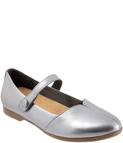 Trotters Irene Leather Mary Jane Flats