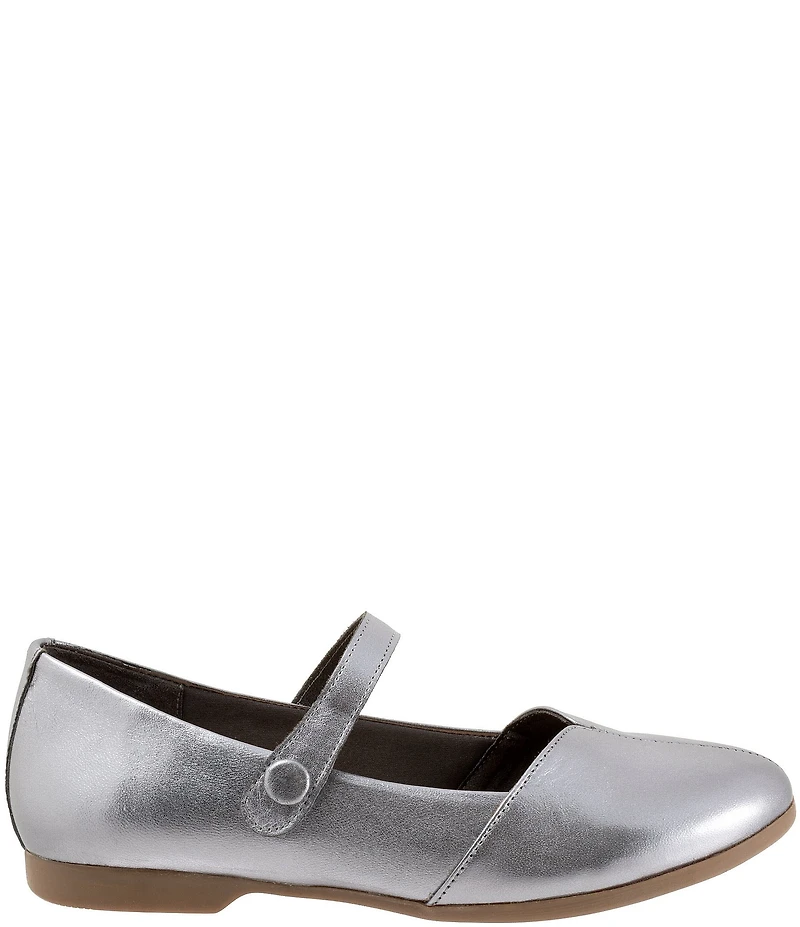 Trotters Irene Leather Mary Jane Flats