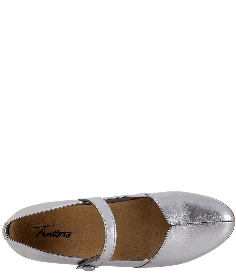 Trotters Irene Leather Mary Jane Flats