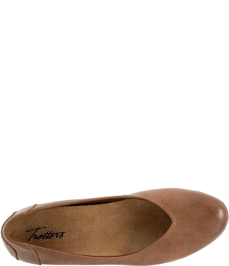 Trotters Iris Leather Ballet Flats