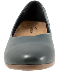 Trotters Iris Leather Ballet Flats
