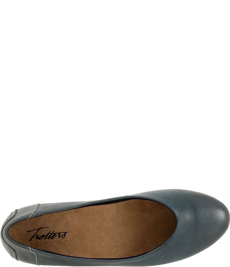 Trotters Iris Leather Ballet Flats