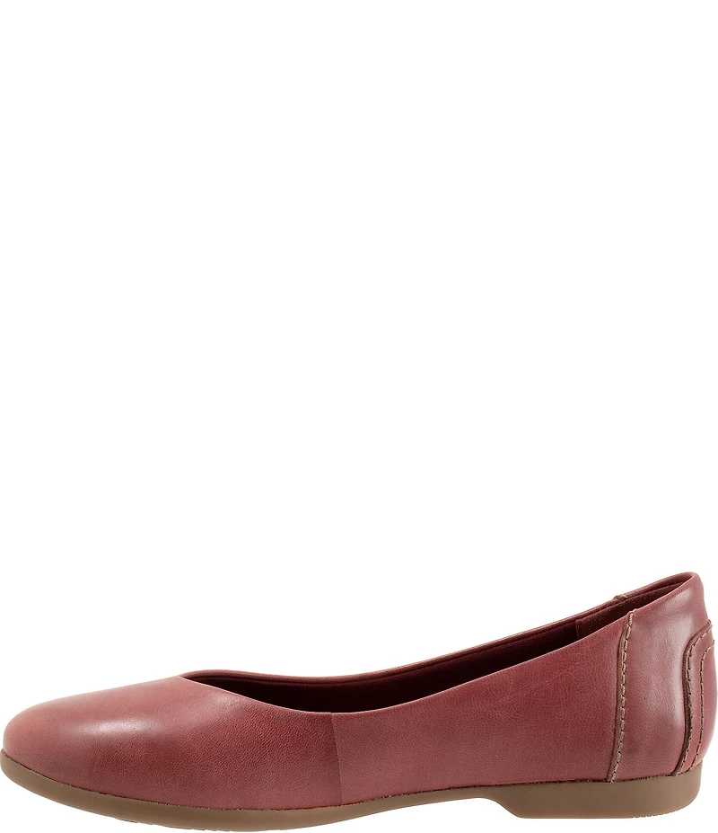 Trotters Iris Leather Ballet Flats