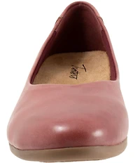 Trotters Iris Leather Ballet Flats