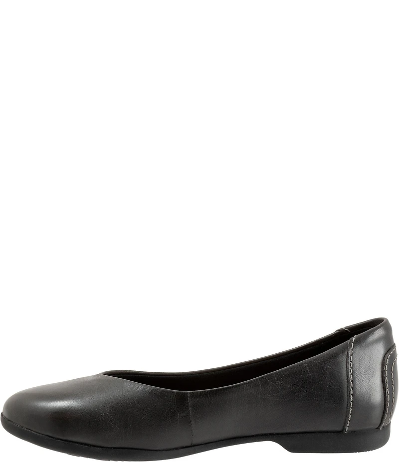 Trotters Iris Leather Ballet Flats