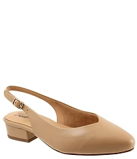 Trotters Jessa Leather Slingback Pumps
