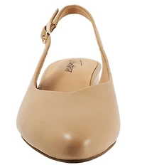 Trotters Jessa Leather Slingback Pumps