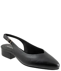 Trotters Jessa Leather Slingback Pumps